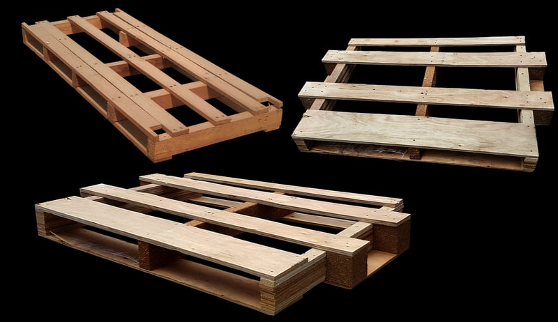 Hanging Pallet Planter